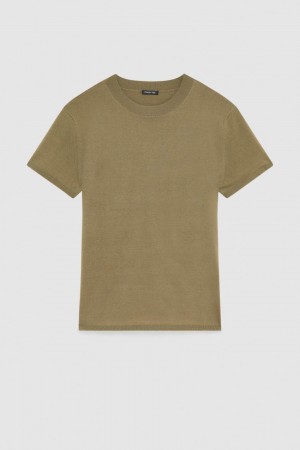 Patrizia Pepe Boxy T-shirt Grün | MIHBJA-403