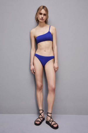 Patrizia Pepe Low-rise Bikini Bottoms Hellblau | LETYXR-368