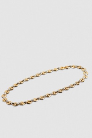 Patrizia Pepe New Chain Brass Belt Silber | JNODVX-983