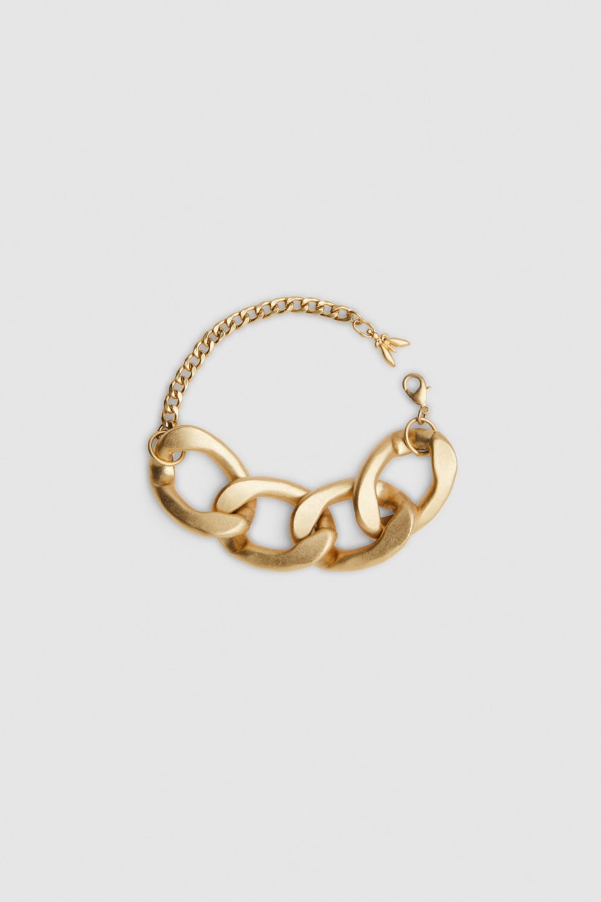 Patrizia Pepe Brass And Aluminum Bracelet Gold | EPLYDH-039