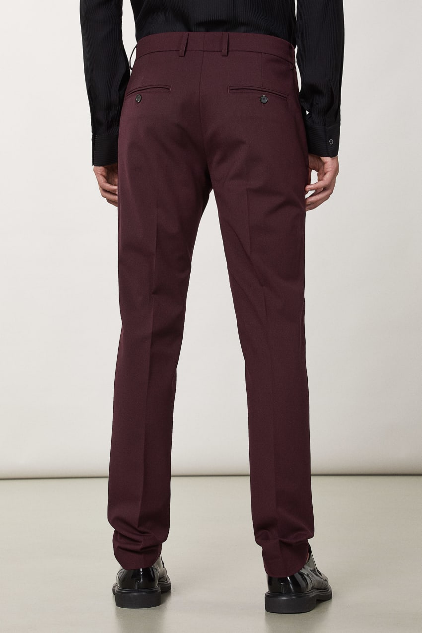 Patrizia Pepe Classic Gabardine Pants Lila | FQBGMD-793