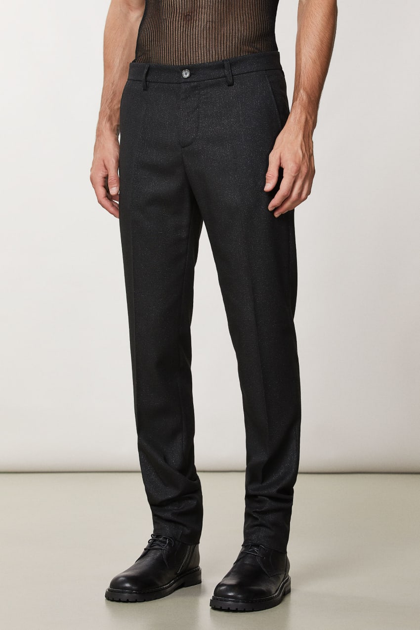 Patrizia Pepe Classic Slim Fit Pants Schwarz | ZRTWJF-309