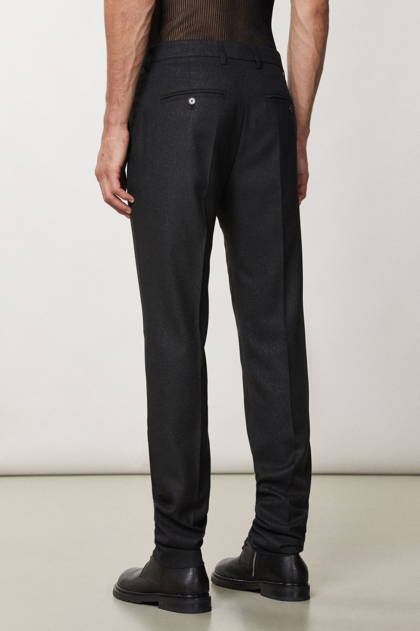 Patrizia Pepe Classic Slim Fit Pants Schwarz | ZRTWJF-309