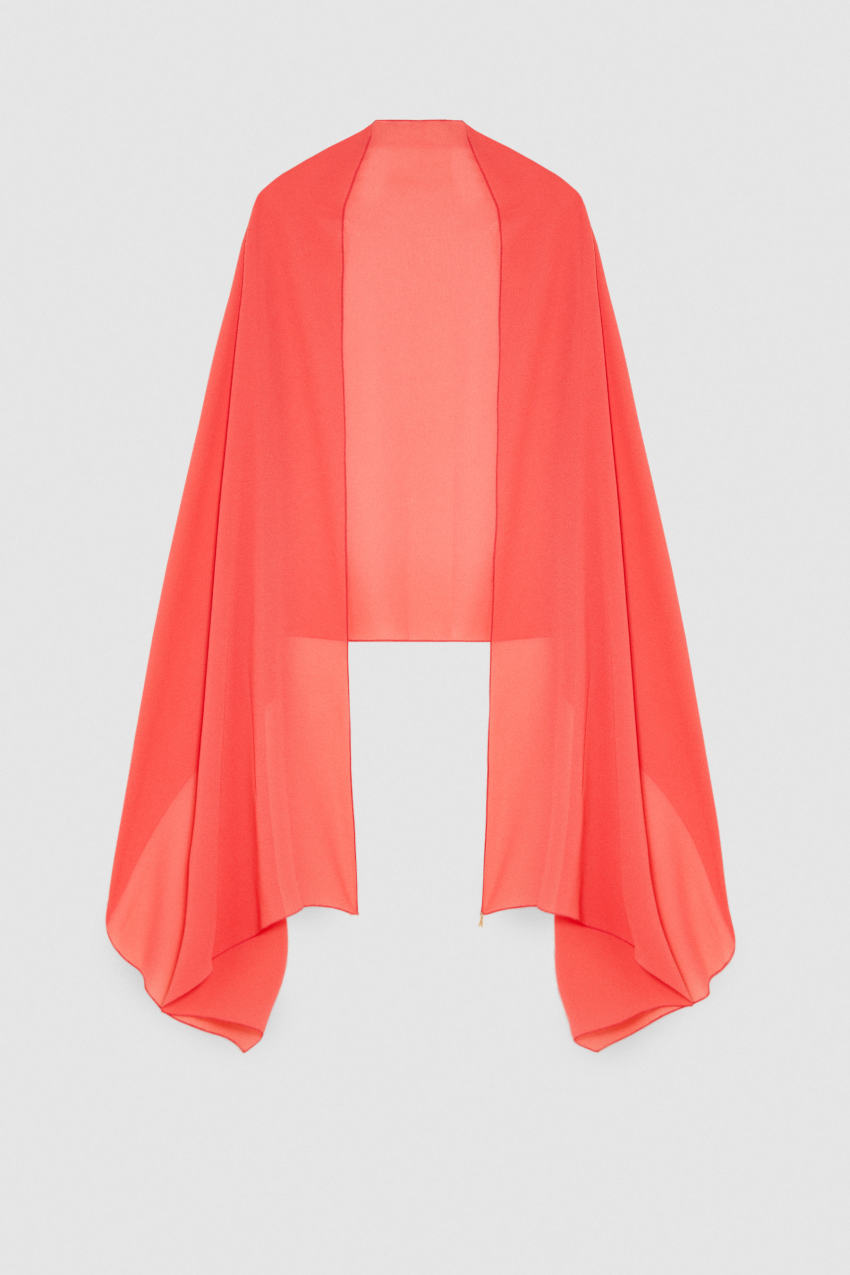 Patrizia Pepe Crepe Stole Rosa | VKIZHR-302