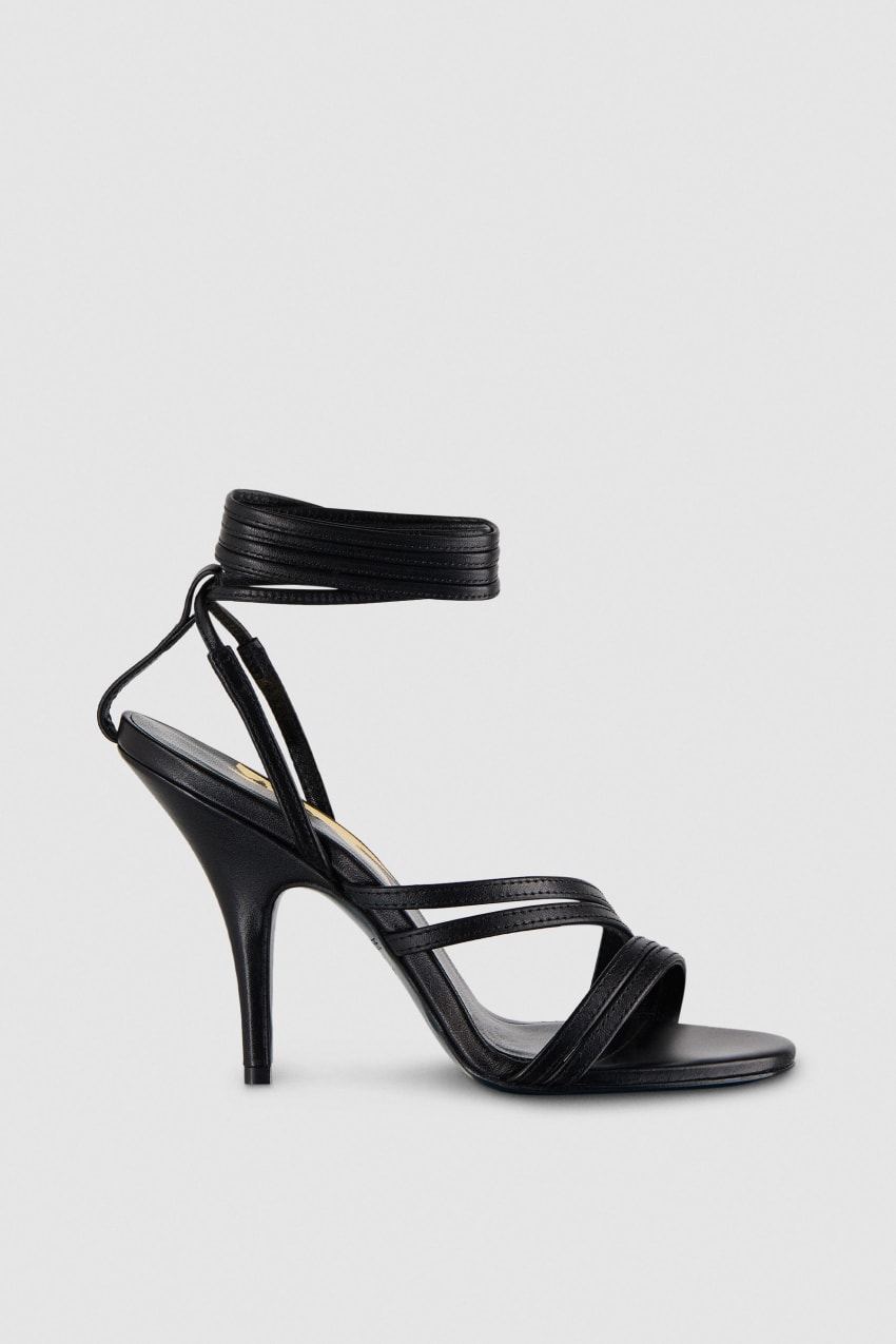 Patrizia Pepe Elegant Heeled Sandals Schwarz | ESVORG-496