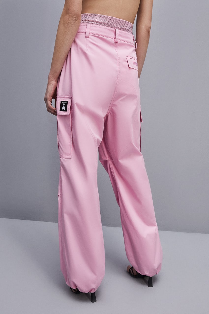 Patrizia Pepe Essential Cargo Pants Rosa | EDLPXU-789