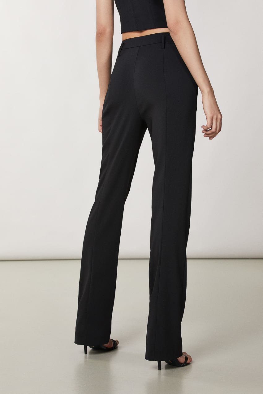 Patrizia Pepe Essential Crepe Pants Schwarz | CDPNXU-893