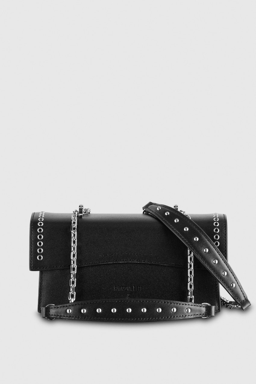 Patrizia Pepe Fly Bamby Eyelet Bag Schwarz | JNKWFQ-391