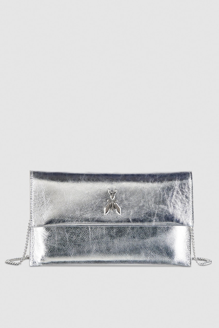 Patrizia Pepe Fly Ceremony Clutch Silber | ULCVHG-375