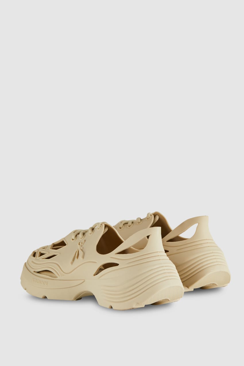 Patrizia Pepe Gummy Pepe Sneakers Beige | CIZRYV-834