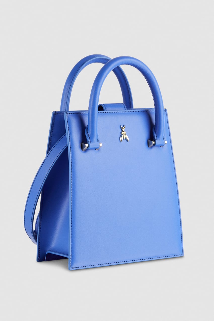 Patrizia Pepe Handbag With Shoulder Strap Blau | DHRPFS-546