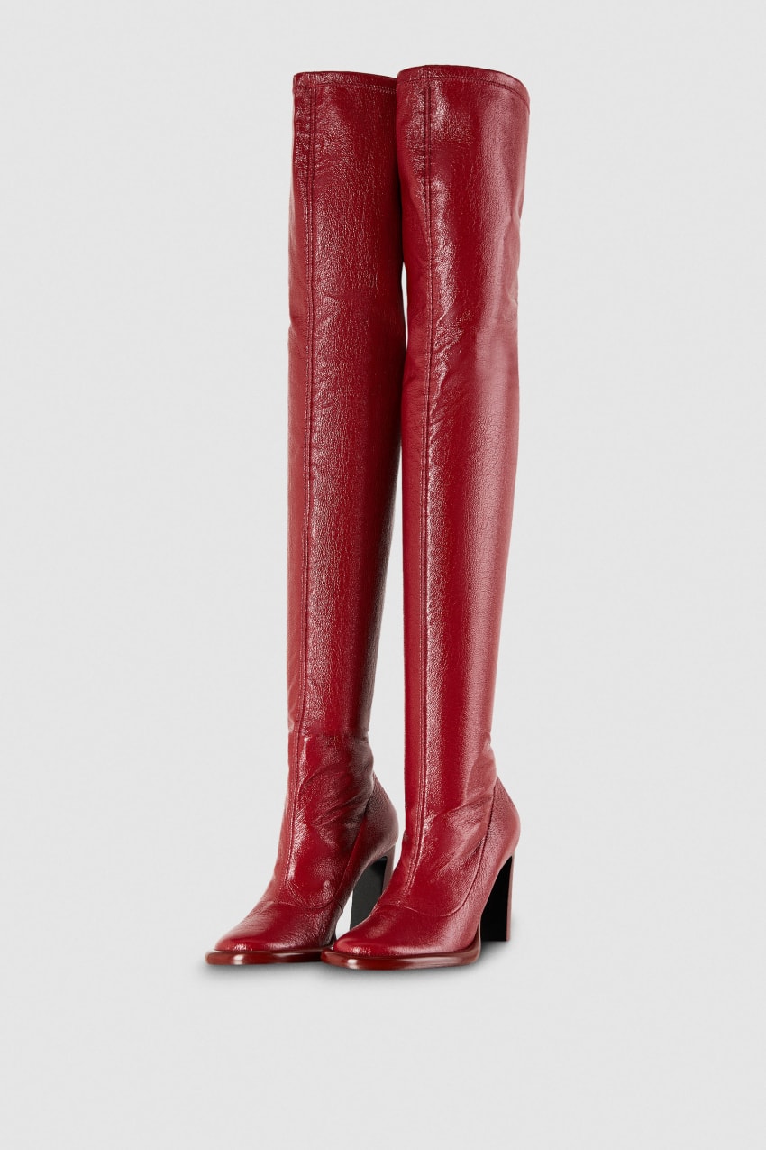 Patrizia Pepe Heeled Boots Rot | YEICLZ-154