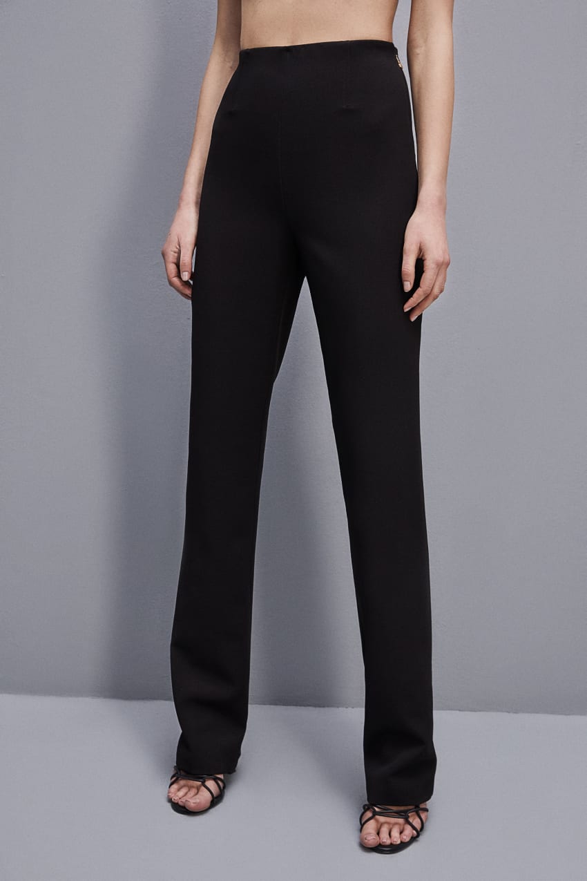 Patrizia Pepe High-waisted Slim Pants Schwarz | BGPCDI-948