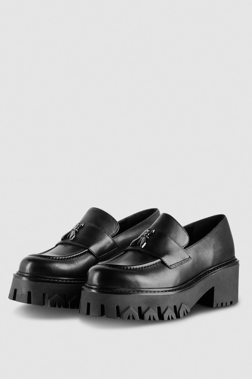 Patrizia Pepe Loafers Schwarz | SIPZDK-842