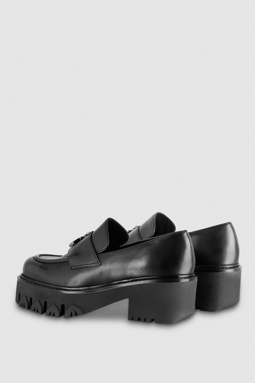 Patrizia Pepe Loafers Schwarz | SIPZDK-842