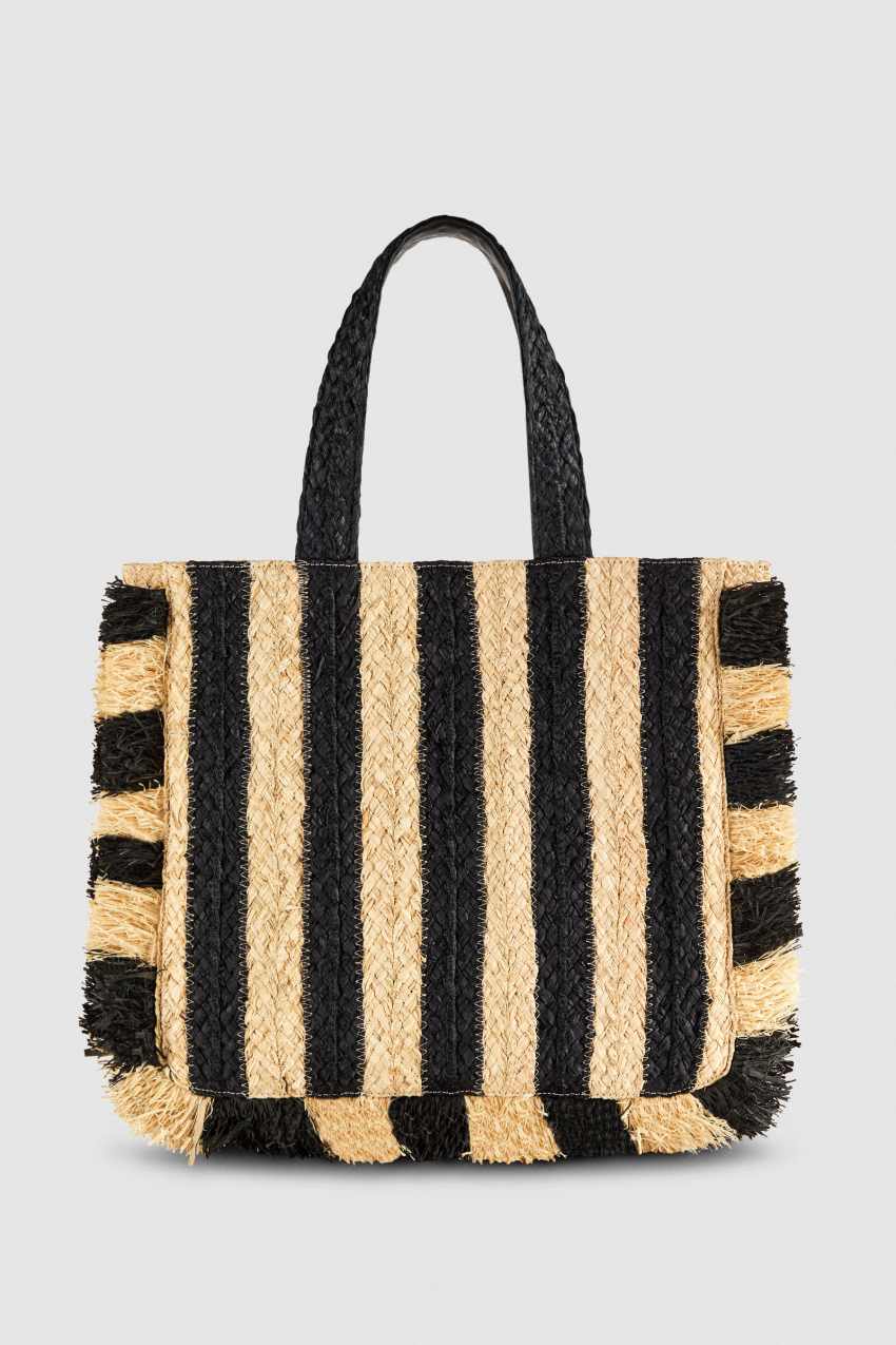 Patrizia Pepe Raffia Shopping Bag FE22 | TMCUAH-631