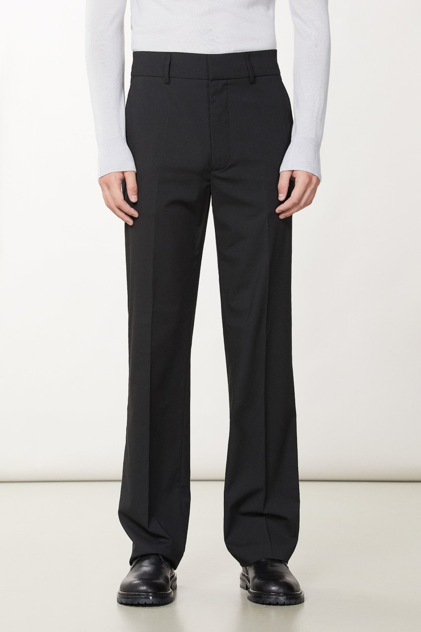 Patrizia Pepe Slim Fit Pants With Regular Waist Schwarz | LABQVX-501