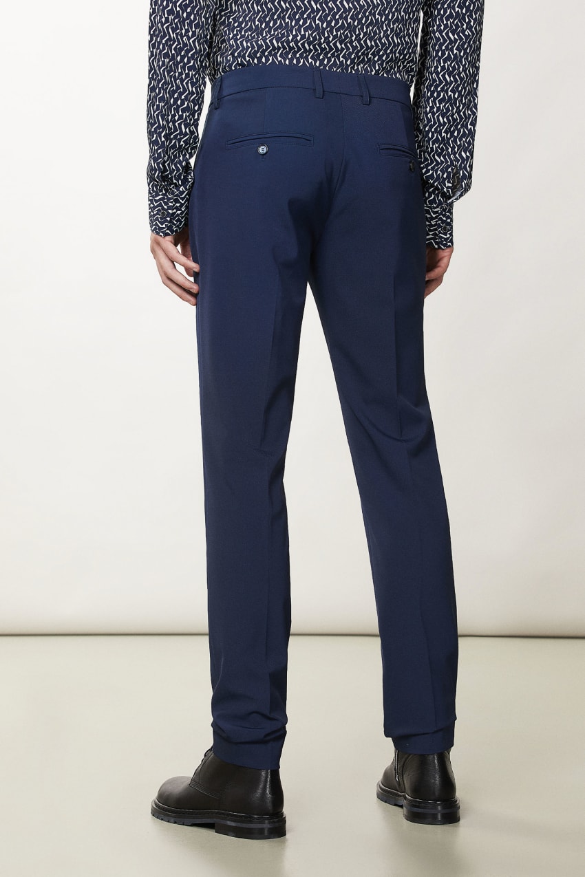 Patrizia Pepe Slim Gabardine Pants Blau | WRKCZN-923