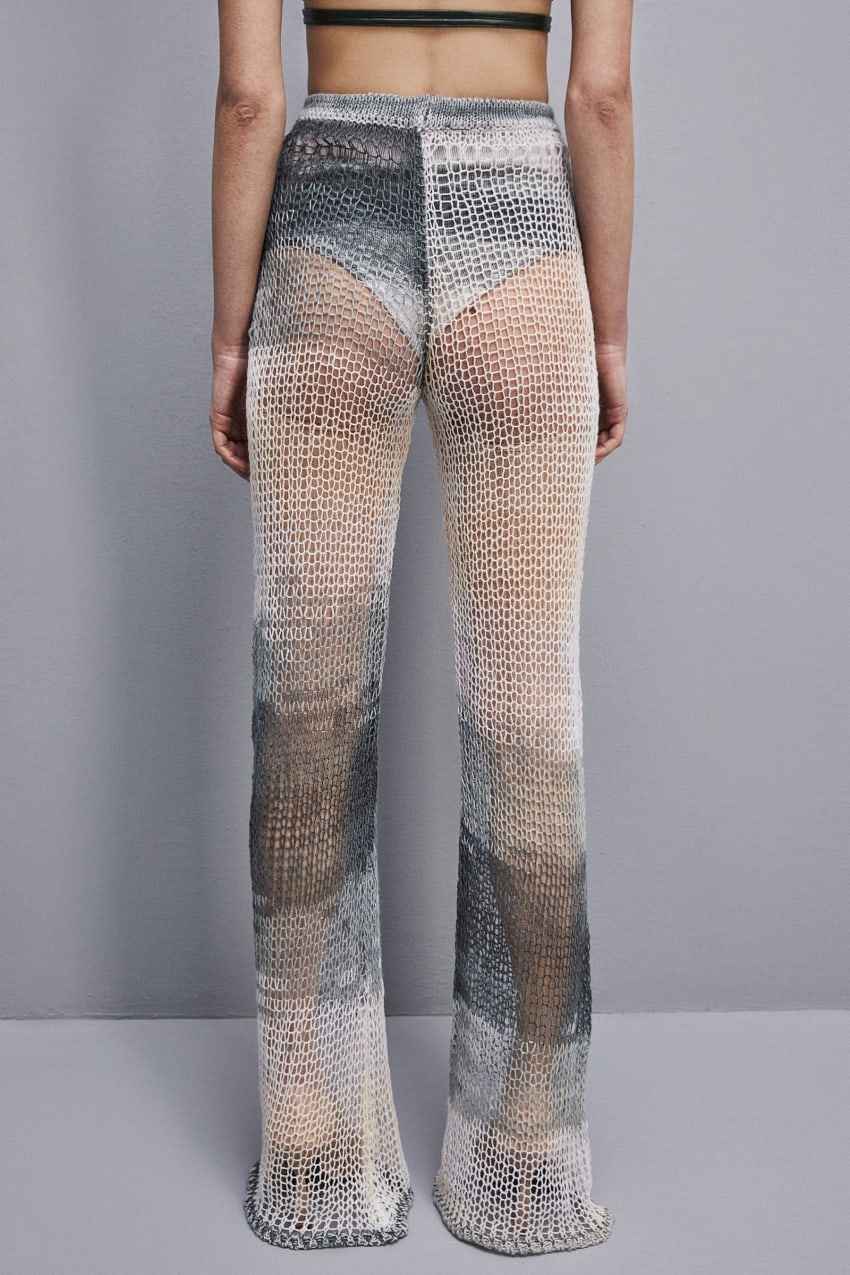 Patrizia Pepe Slim Mesh Pants Mehrfarbig | GWVEZT-837