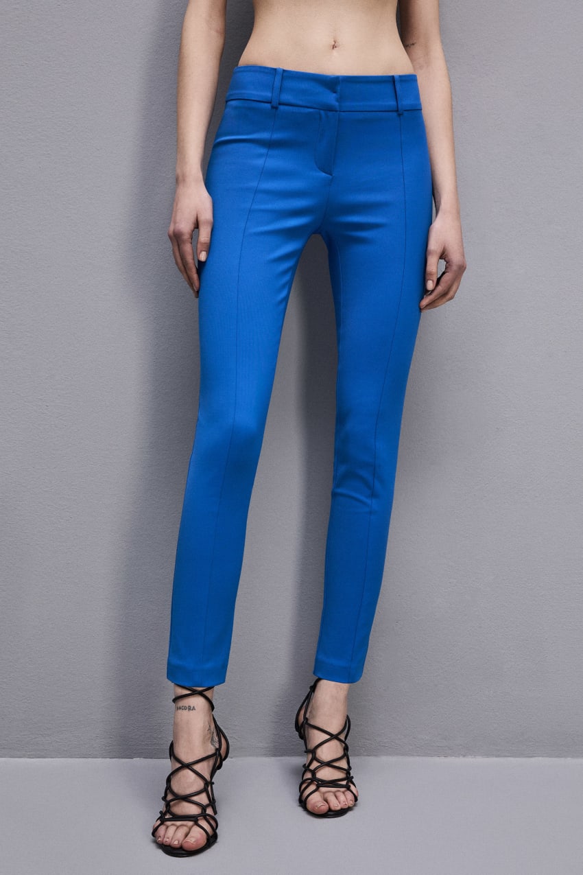 Patrizia Pepe Slim Pants Blau | EFTGZS-425