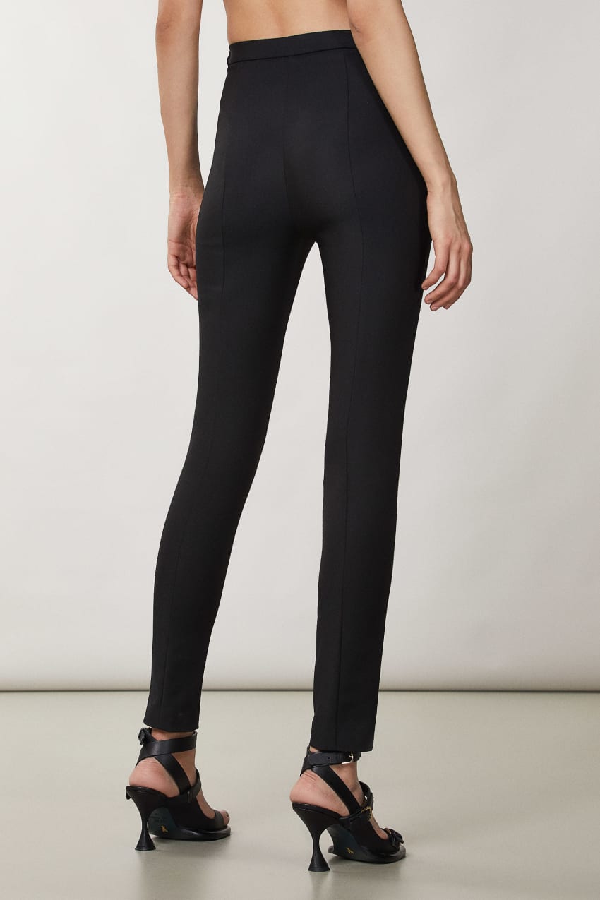 Patrizia Pepe Slim Pants Schwarz | NPJUCQ-021