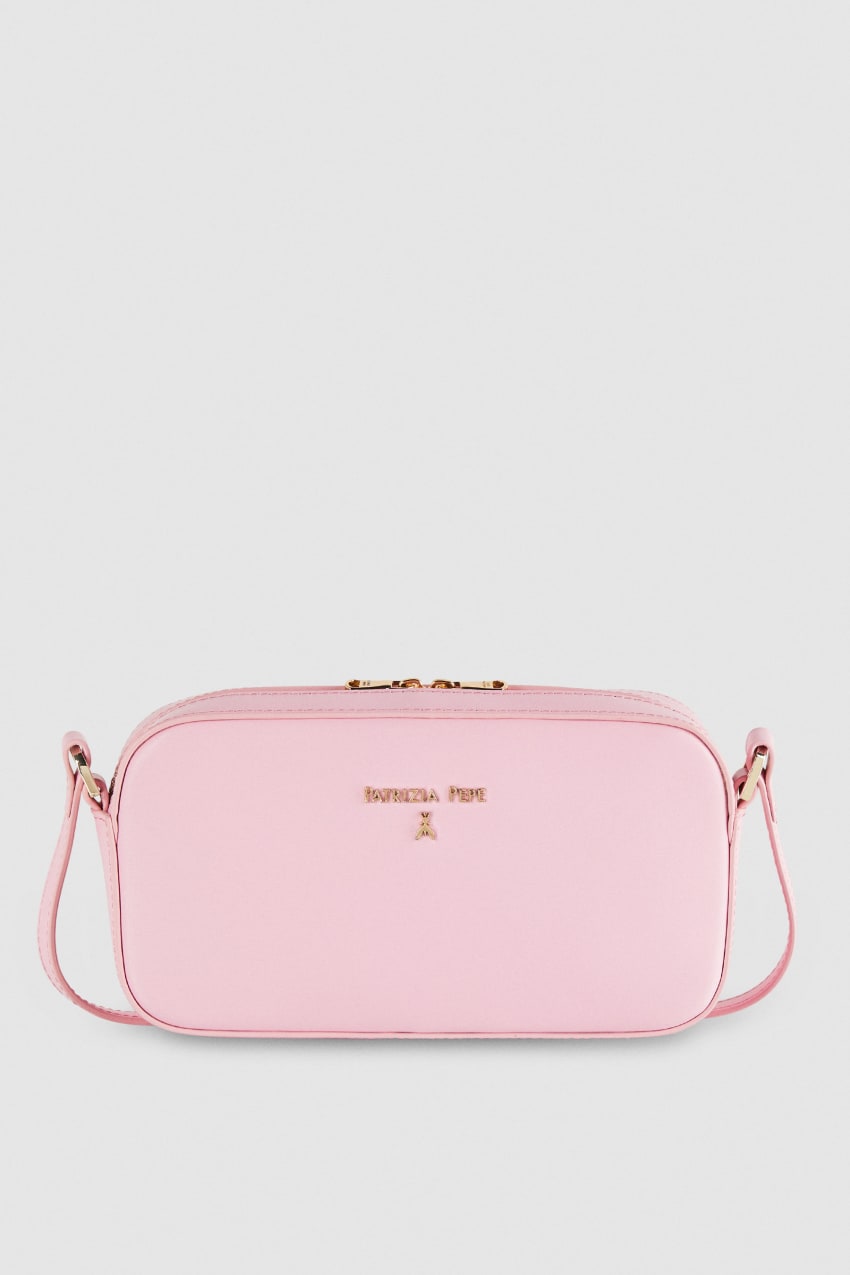 Patrizia Pepe Small Graphic Case Shoulder Bag Rosa | JGVWZC-819