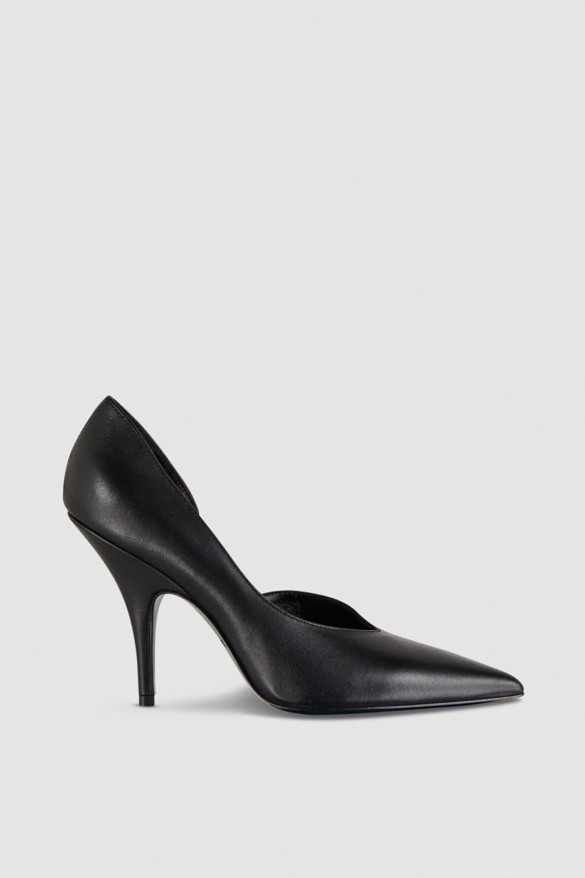 Patrizia Pepe Smooth Leather Pumps Schwarz | RWBSOY-720